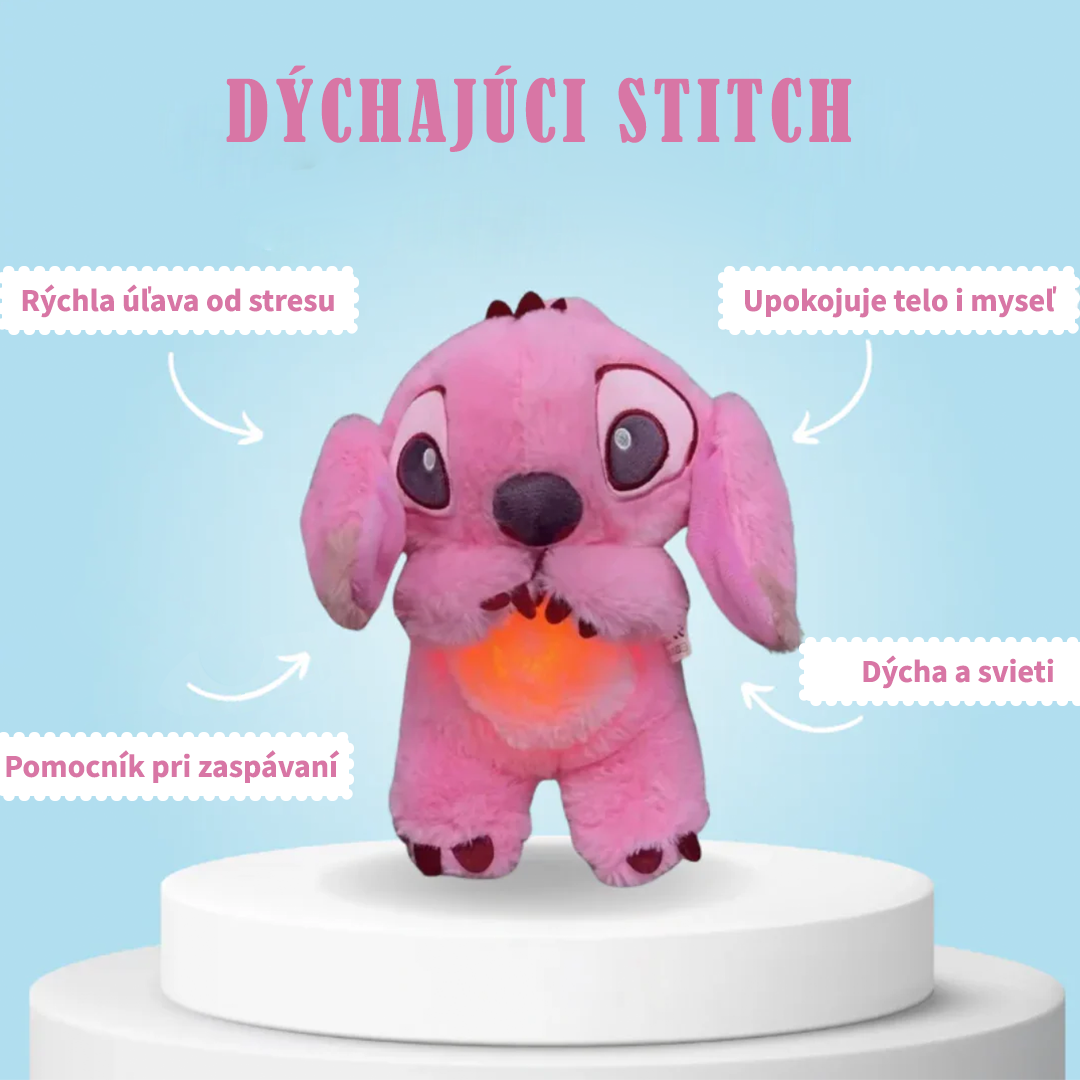 Dýchací plyšový Stitch