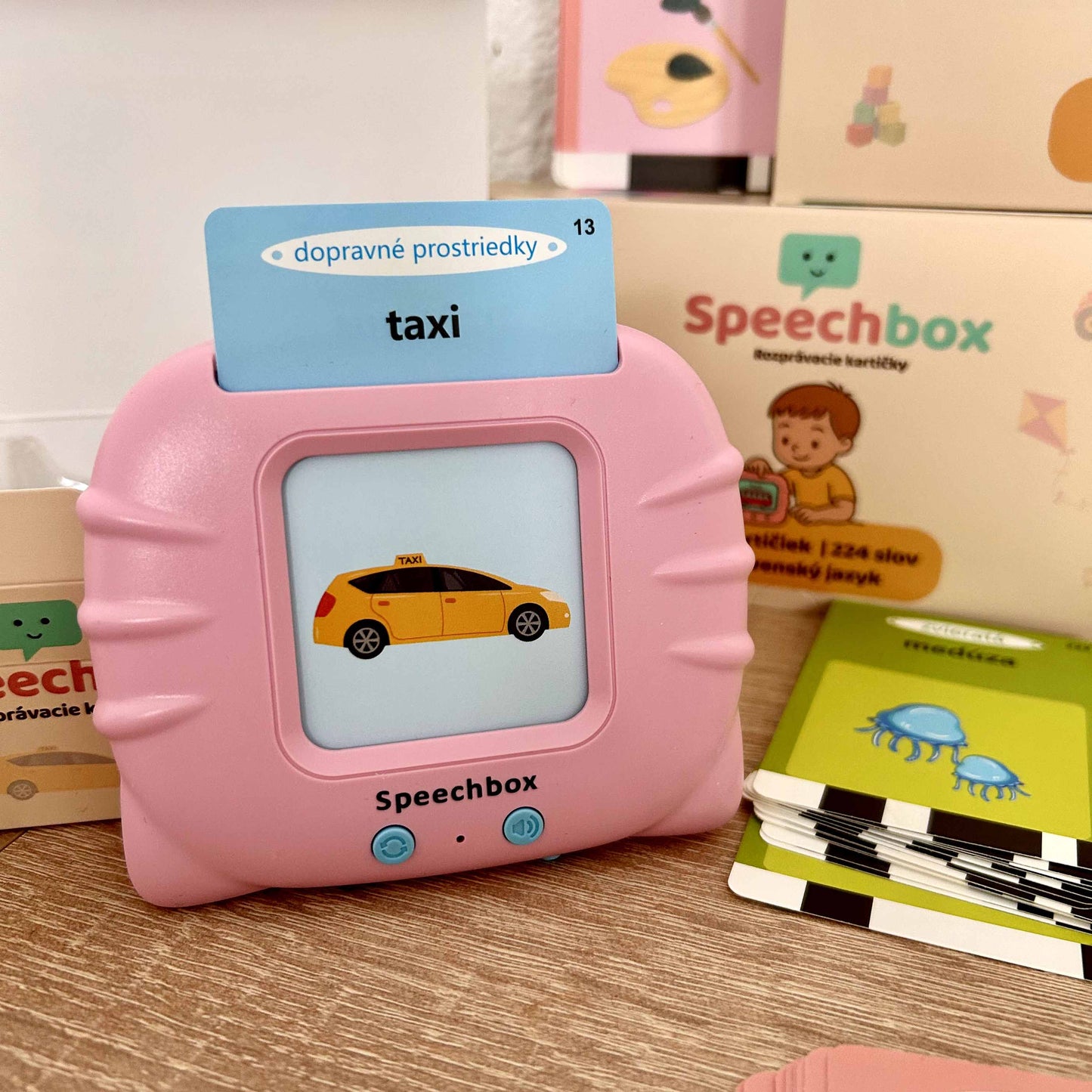 Speechbox - Hovoriace kartičky na rozvoj reči