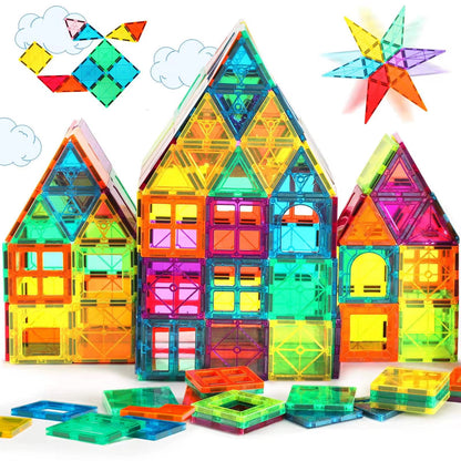 Farebná magnetická stavebnica 80 dielikov