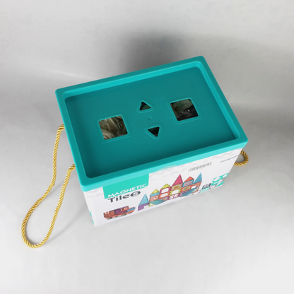 Farebná magnetická stavebnica 80 dielikov