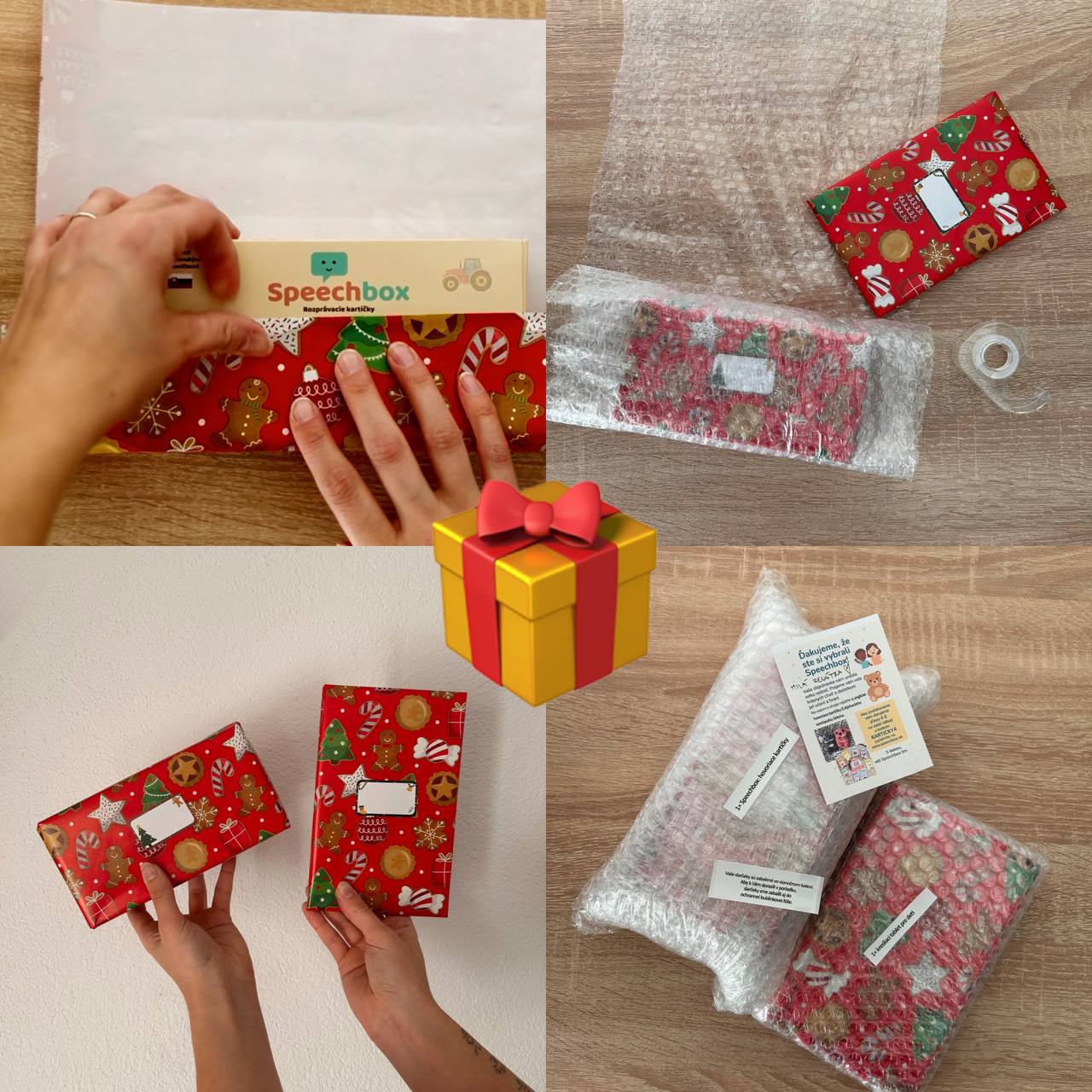 Vianočné darčekové balenie